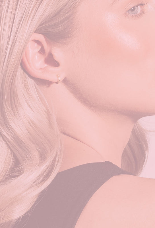 Side profile of a blonde girl
